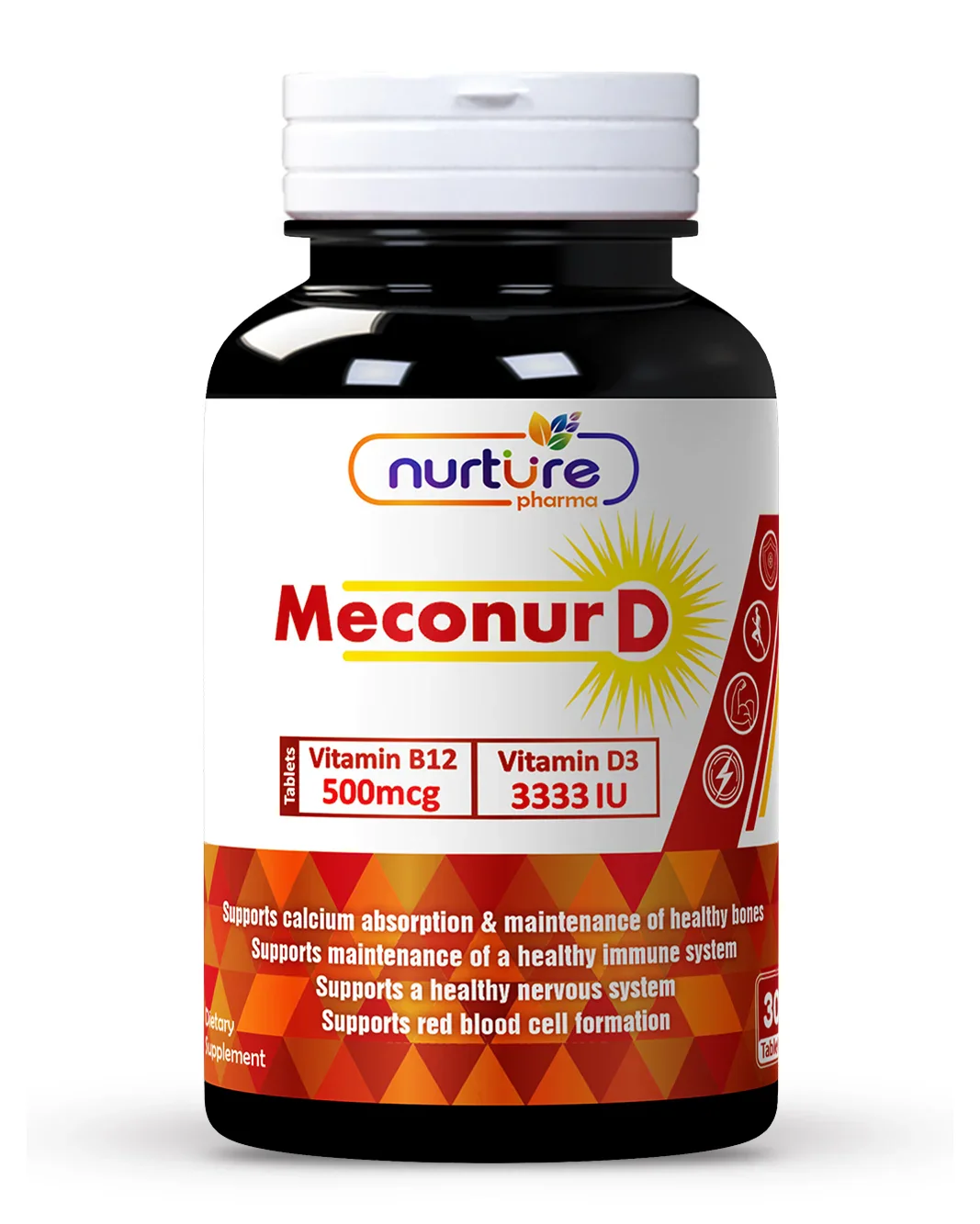 Nurture Meconur D (30 Tablet / Pack)