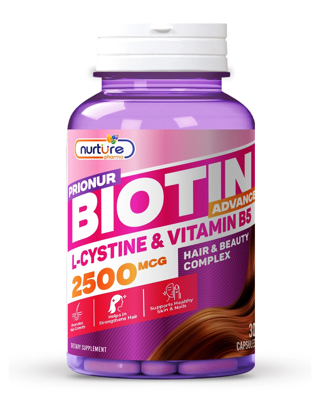 Nurture Prionur Biotin Advance (30 Capsule / Pack)