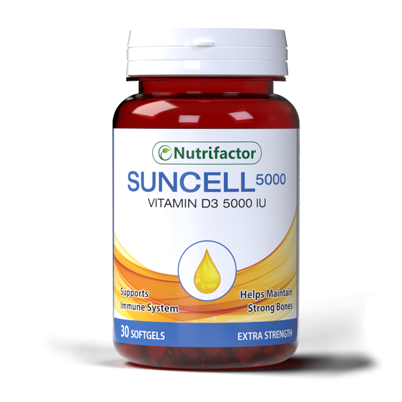Nutrifactor Suncell 5000Iu (60 Capsule / Pack)