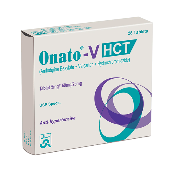 Onato V Hct 5/160/25mg (28 Tablet / Pack)