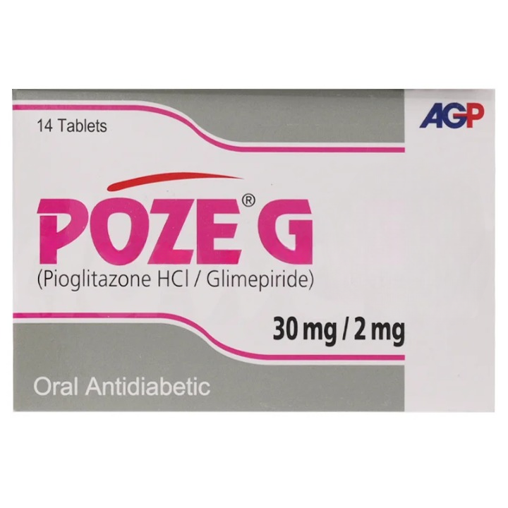 Poze G 30mg/2mg (14 Tablet / Pack)