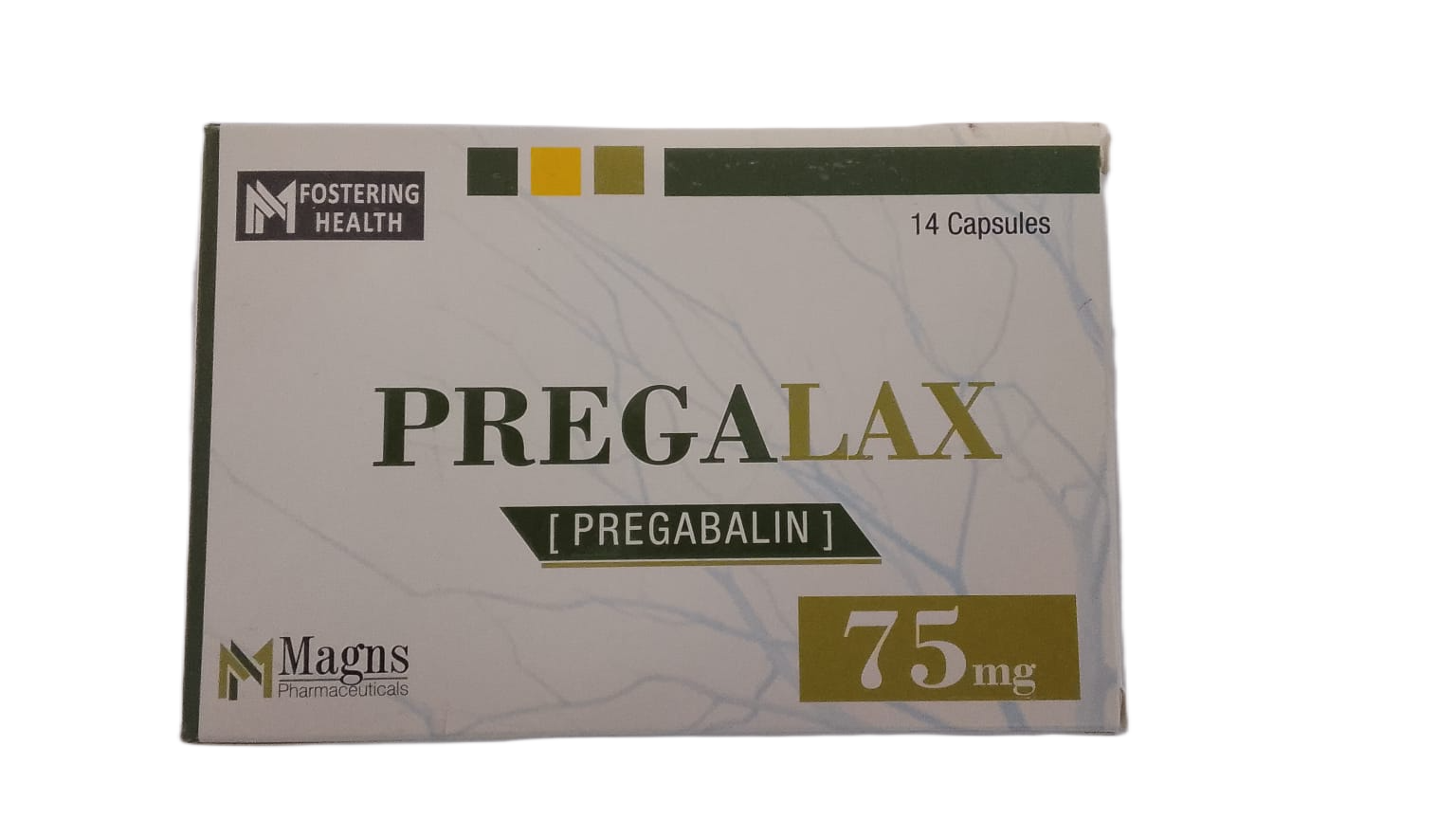 Pregalax 75mg (14 Capsule / Pack)