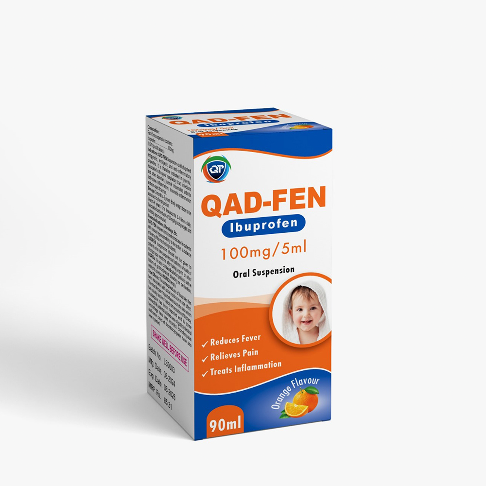Qad-Fen 100mg/5ml Syrup (90ml)