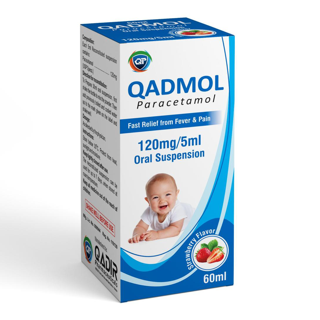 Qadmol 120mg/5ml suspension (120ml)