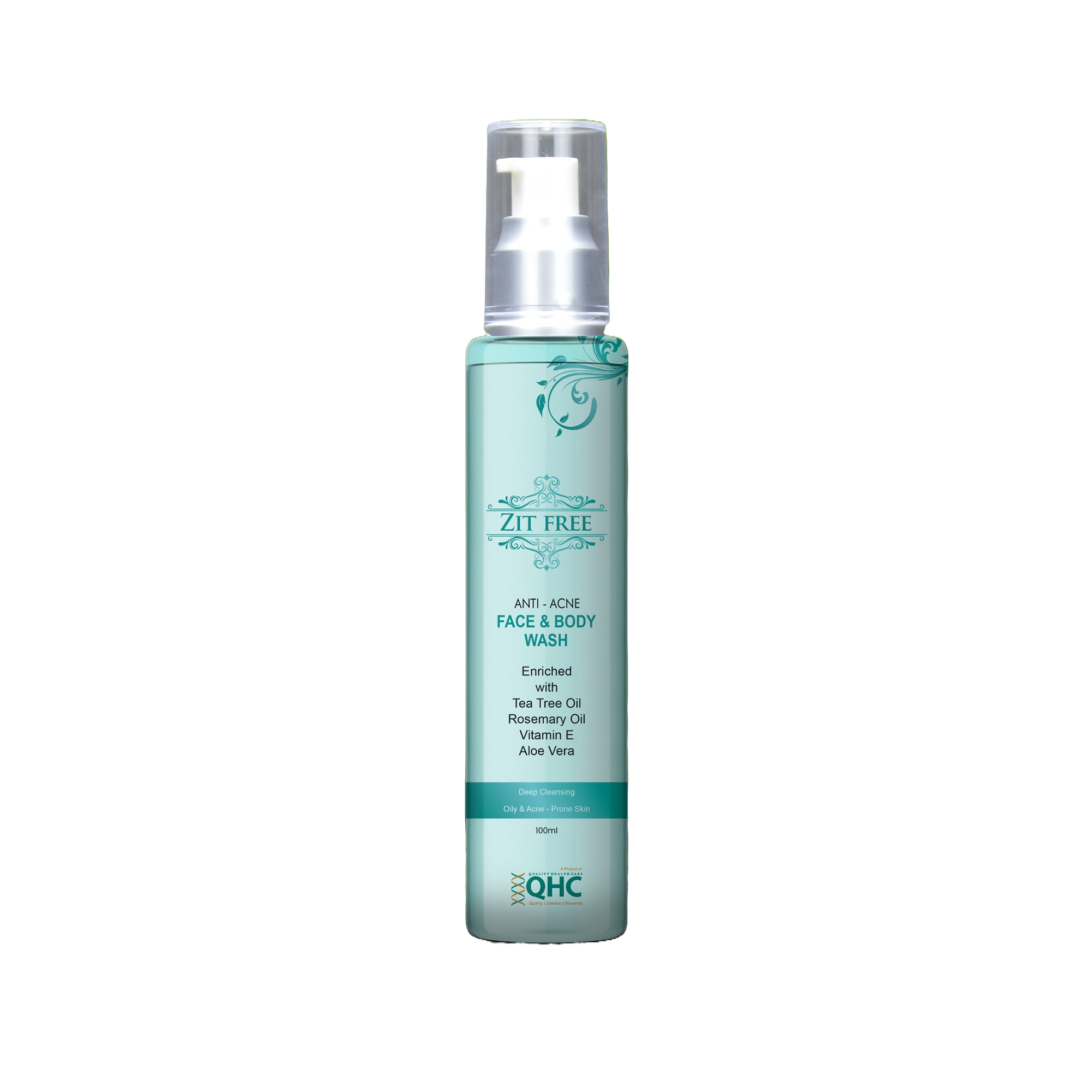 Qhc Oil Balance Acne Face Wash (100ml)