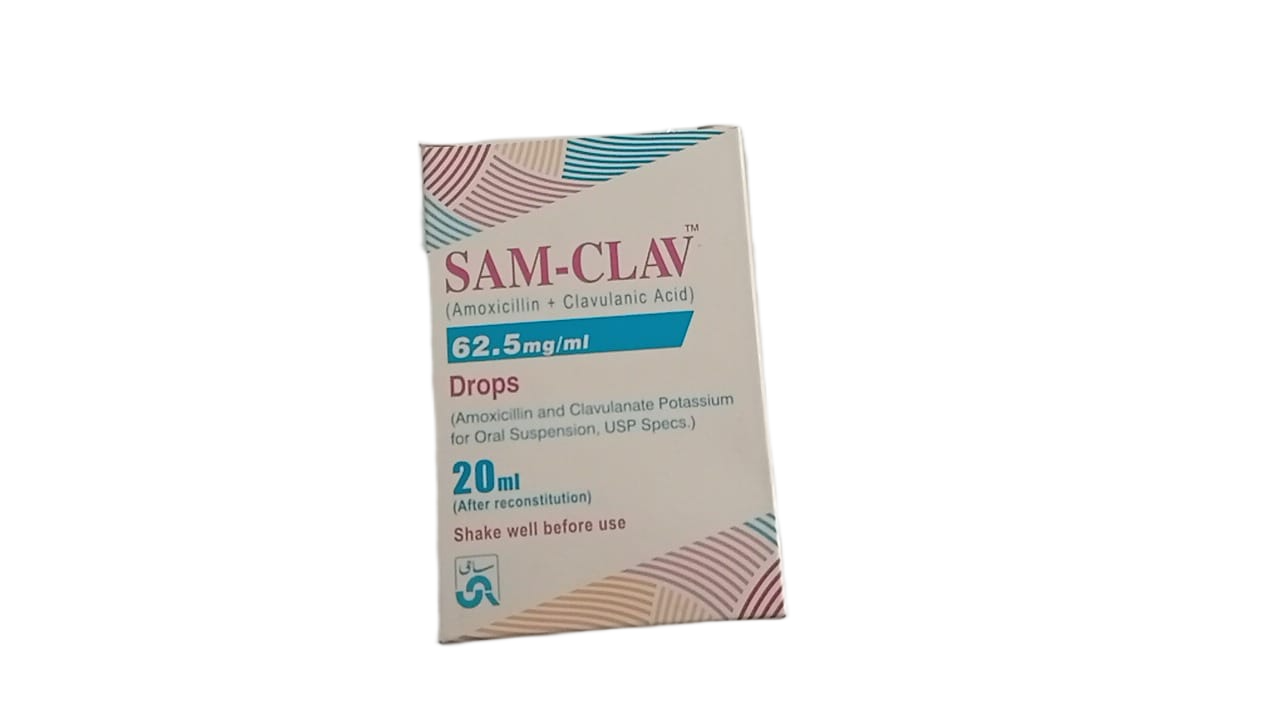 Sam Clav 62.5mg/ml Drop (20ml)