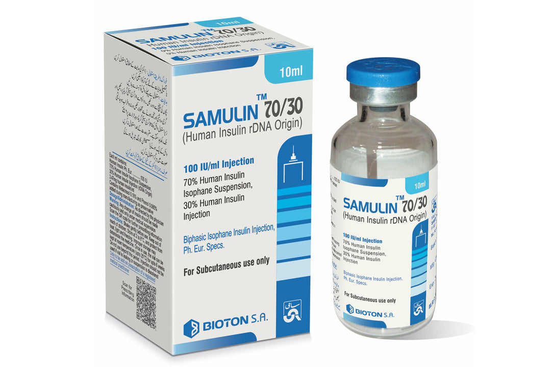 Samulin 70/30 100Iu/ml (10ml)