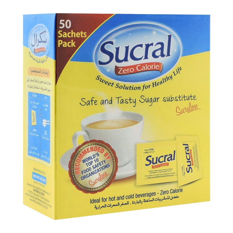 Sucral Stevia (50 Sachet / Pack)