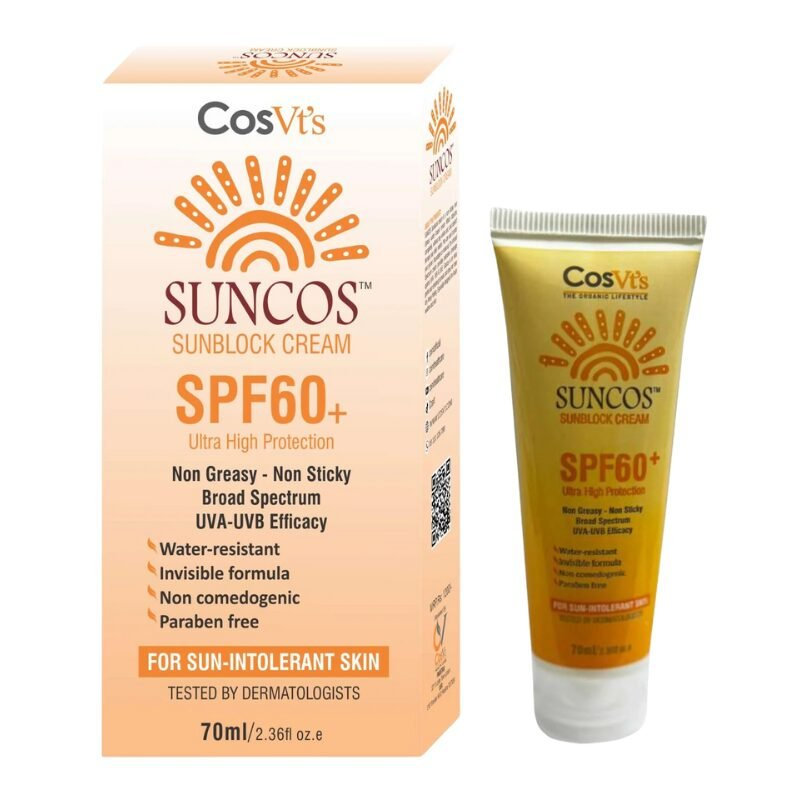 Suncos Spf 60+ Sunblock (70ml)