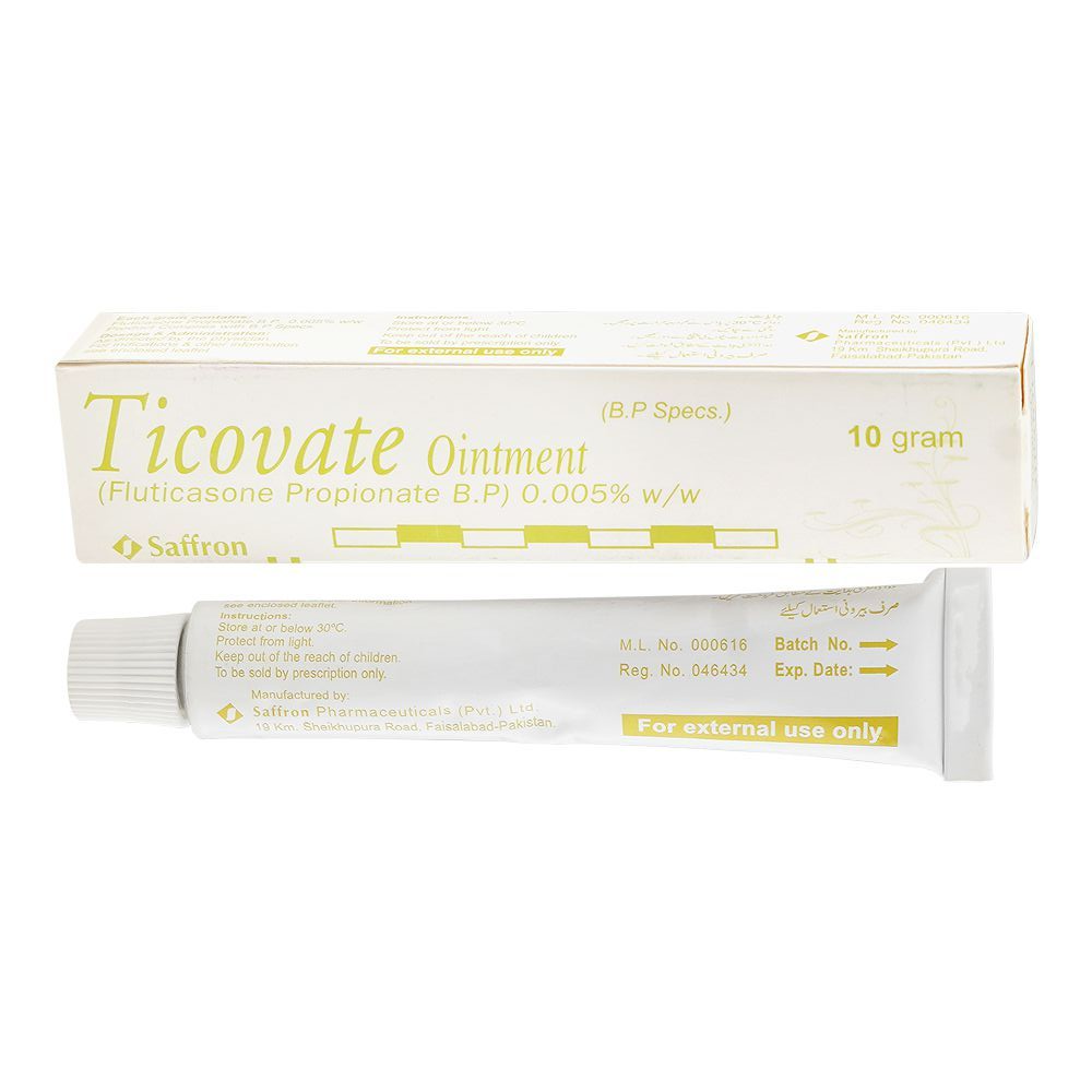 Ticovate Ointment (10g)