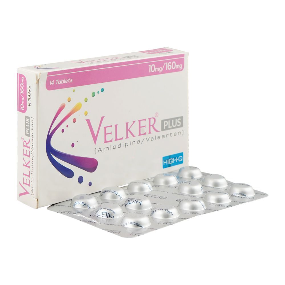 Velker Plus 10mg/160mg (14 Tablet / Pack)