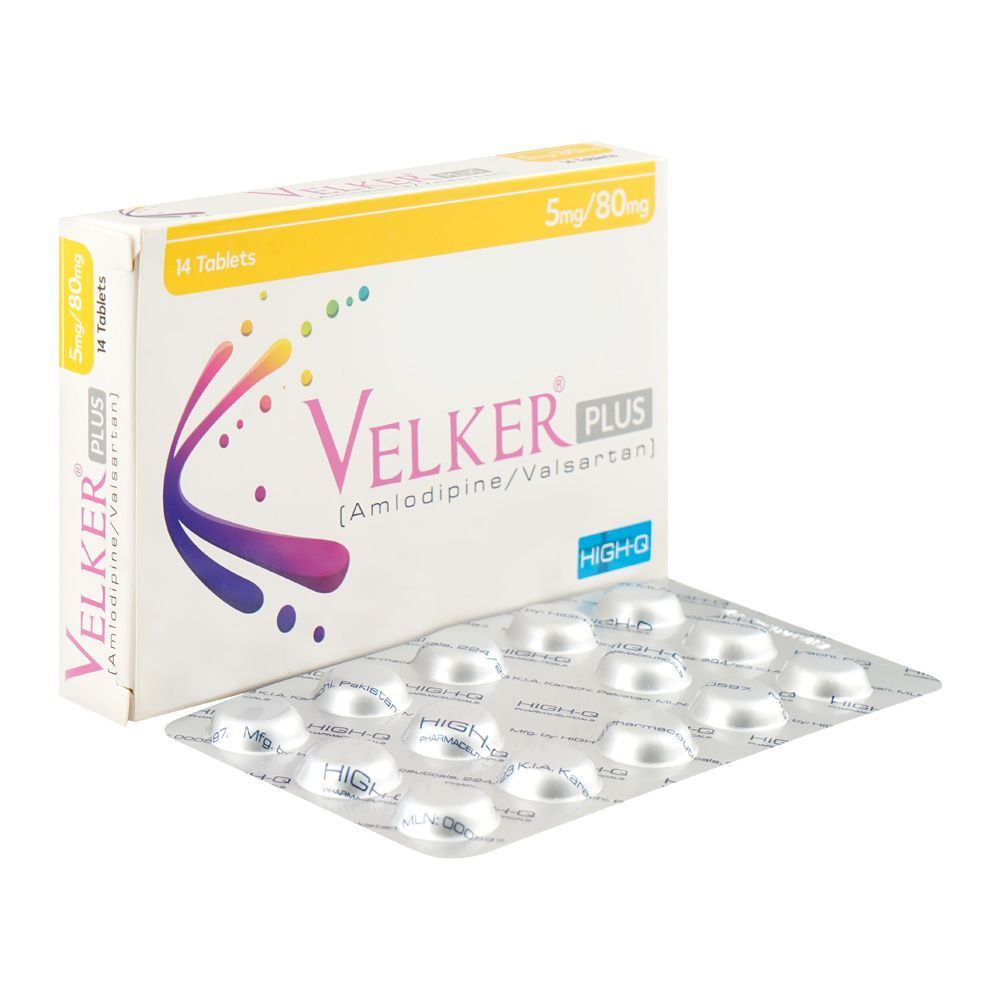 Velker Plus 5mg/80mg (14 Tablet / Pack)