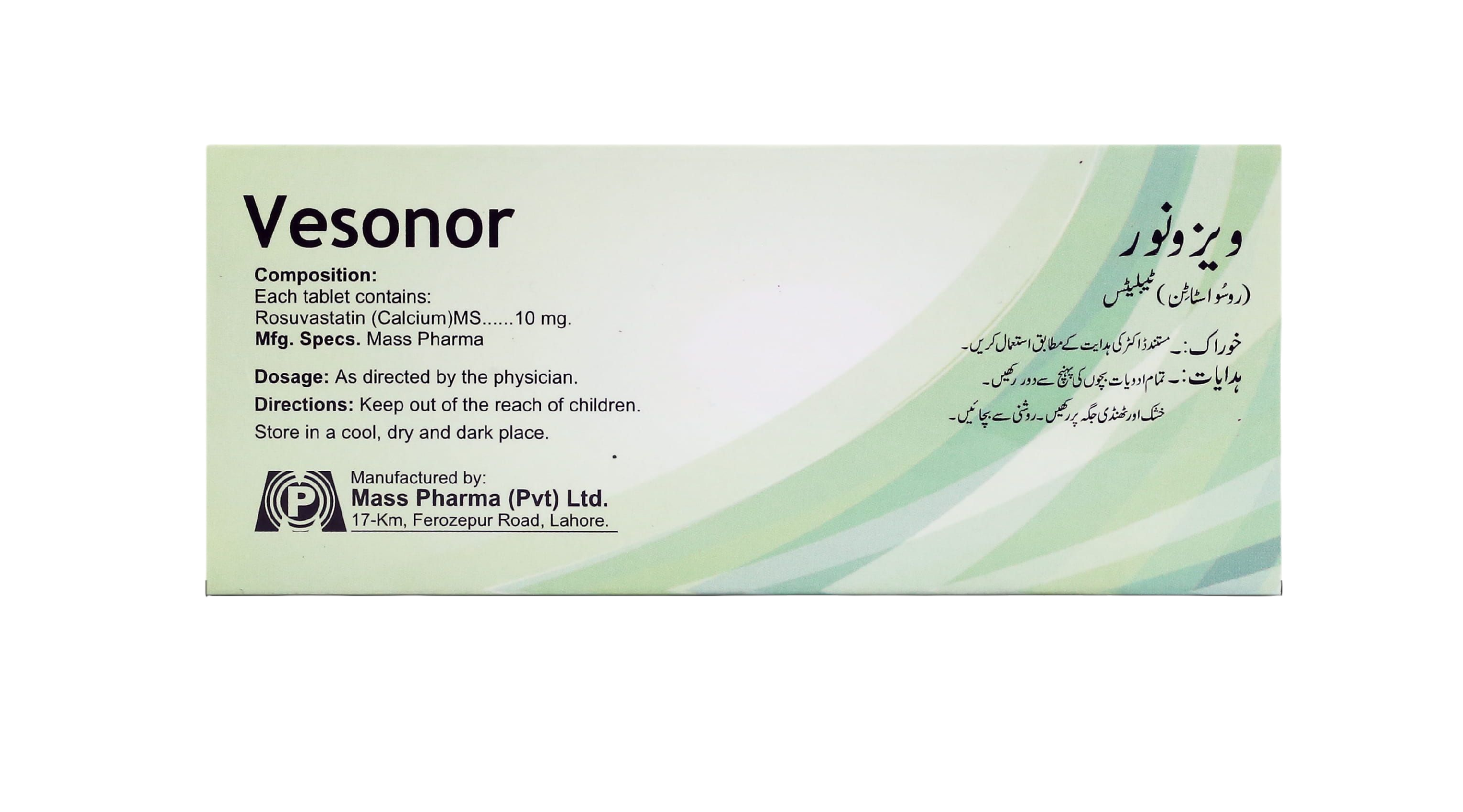 Vesonor 10mg (10 Tablet / Pack)