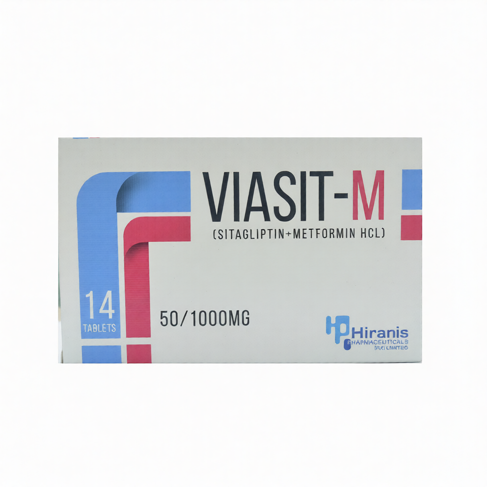 Viasit M 50/1000mg (14 Tablet / Pack)