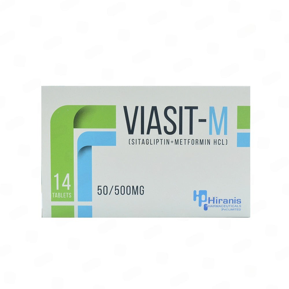 Viasit M 50/500mg (14 Tablet / Pack)