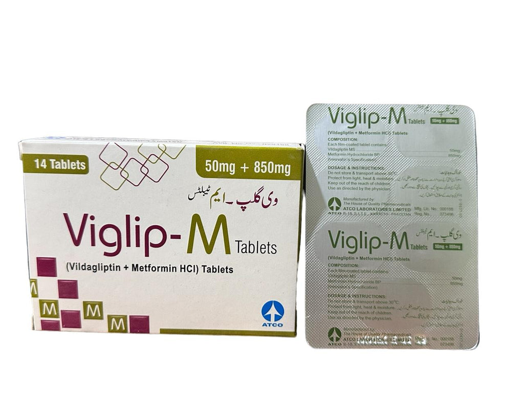 Viglip M (50/850mg) (14 Tablet / Pack)