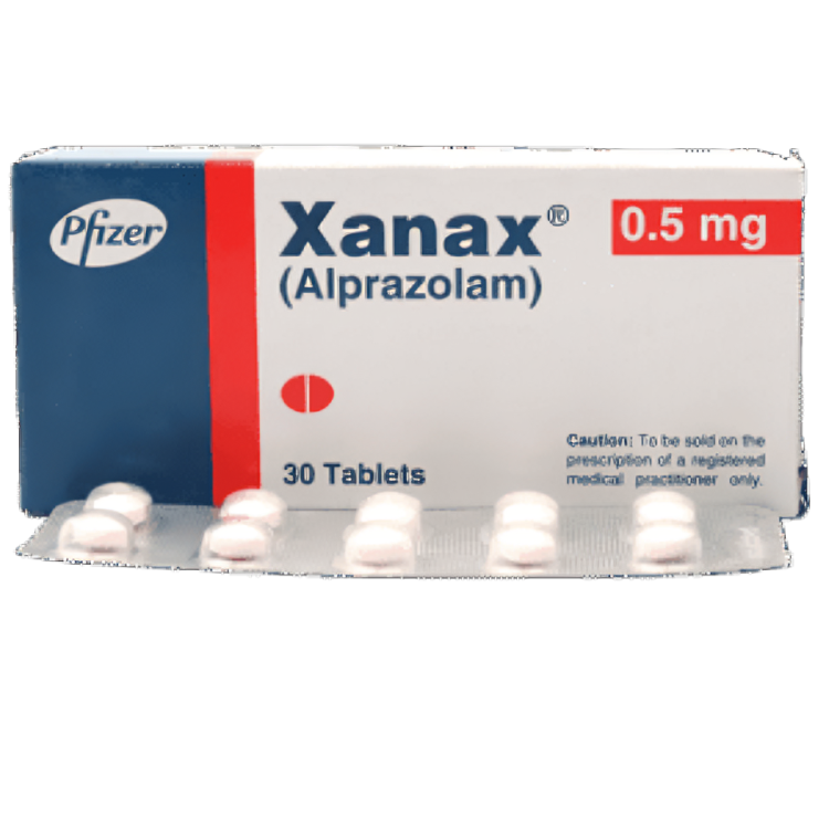 Xanax 0.5mg (30 Tablet / Pack)