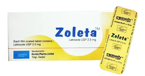 Zoleta 2.5mg (30 Tablet / Pack)