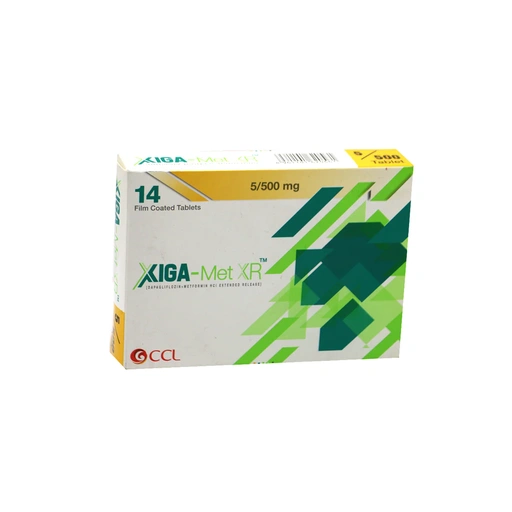Xiga Met Xr (5/500mg) 14 Tablets