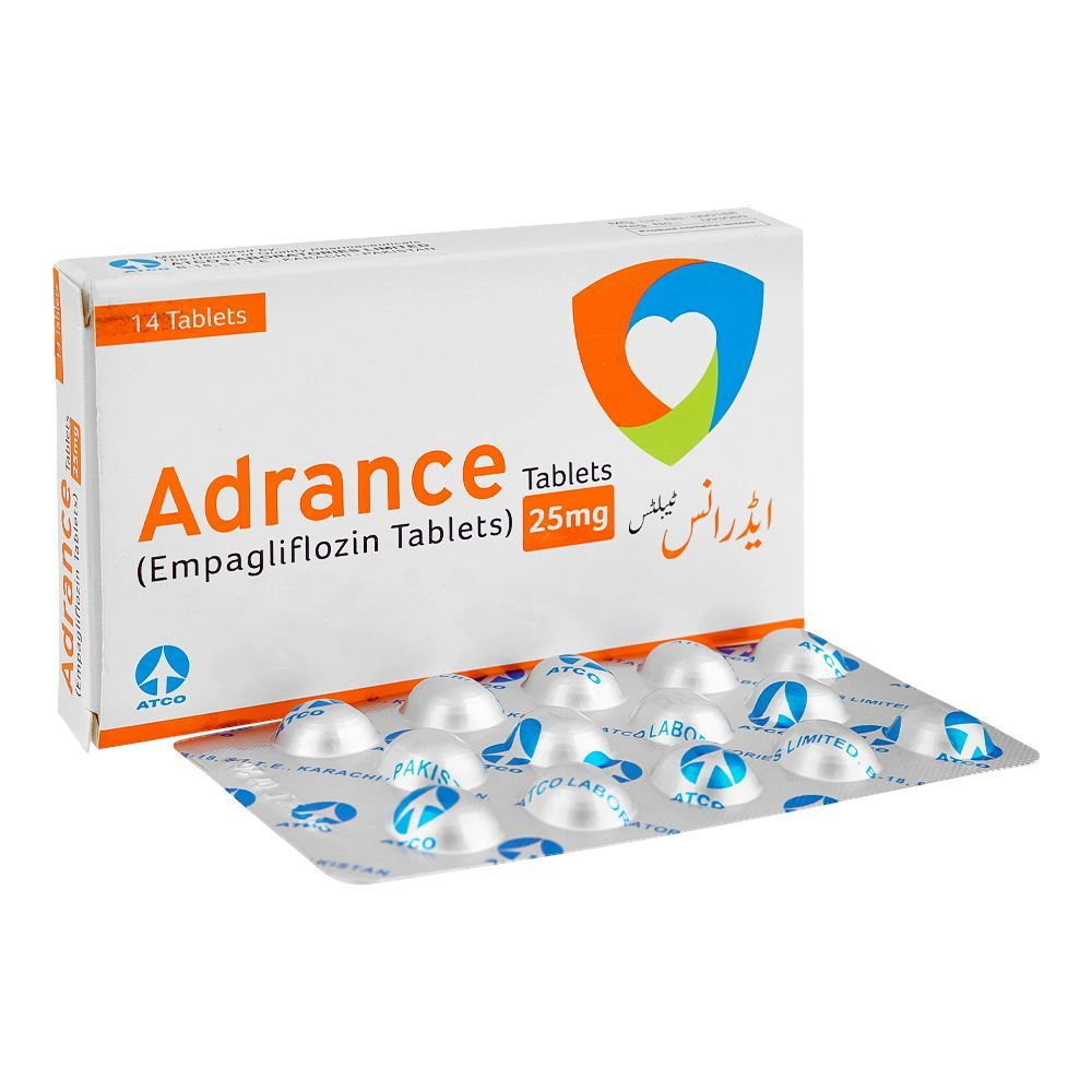 Adrance Tablets 25Mg (1 Box = 14 Tablets)