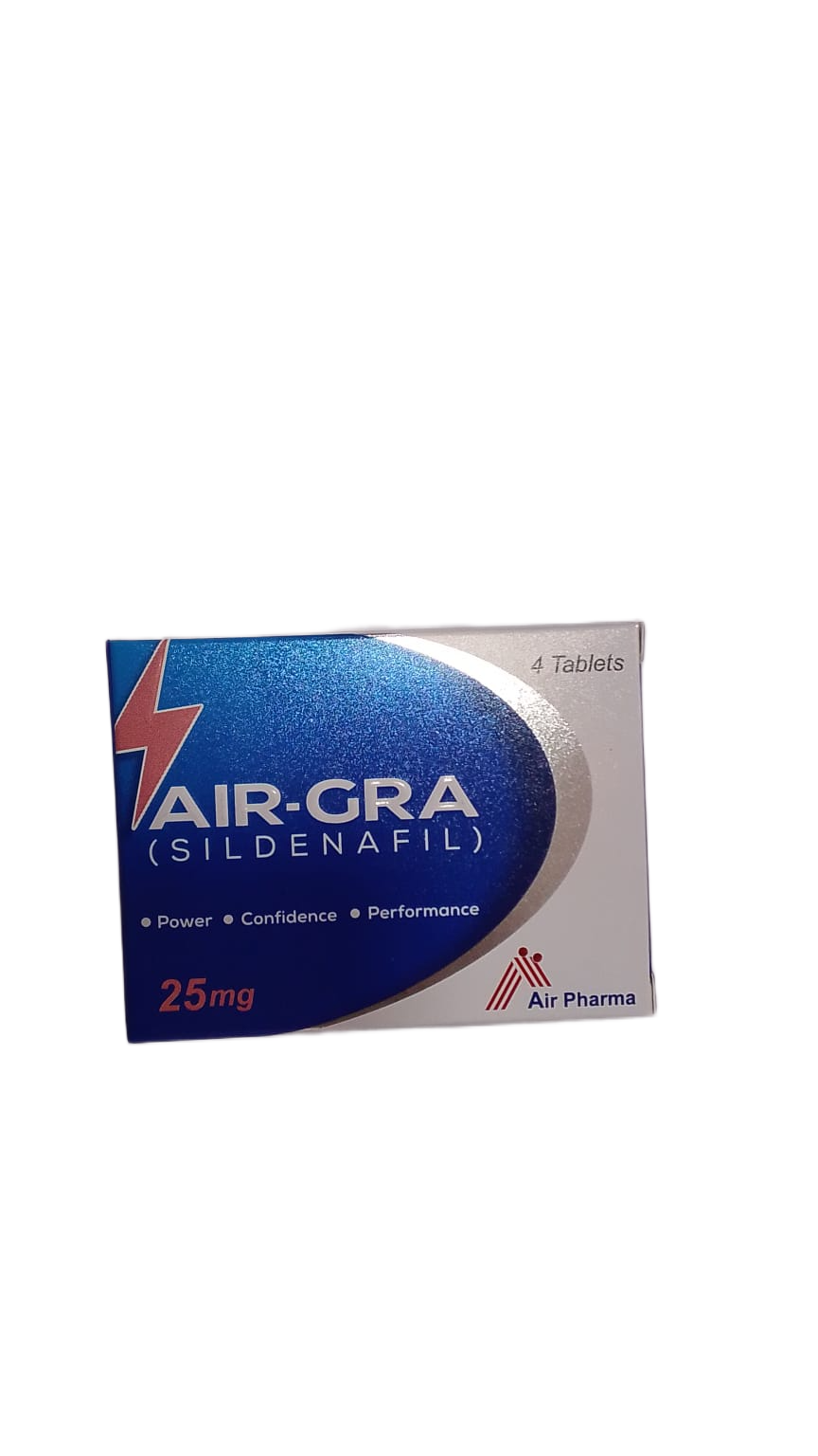 Air Gra 25mg (4 Tablets / Pack)