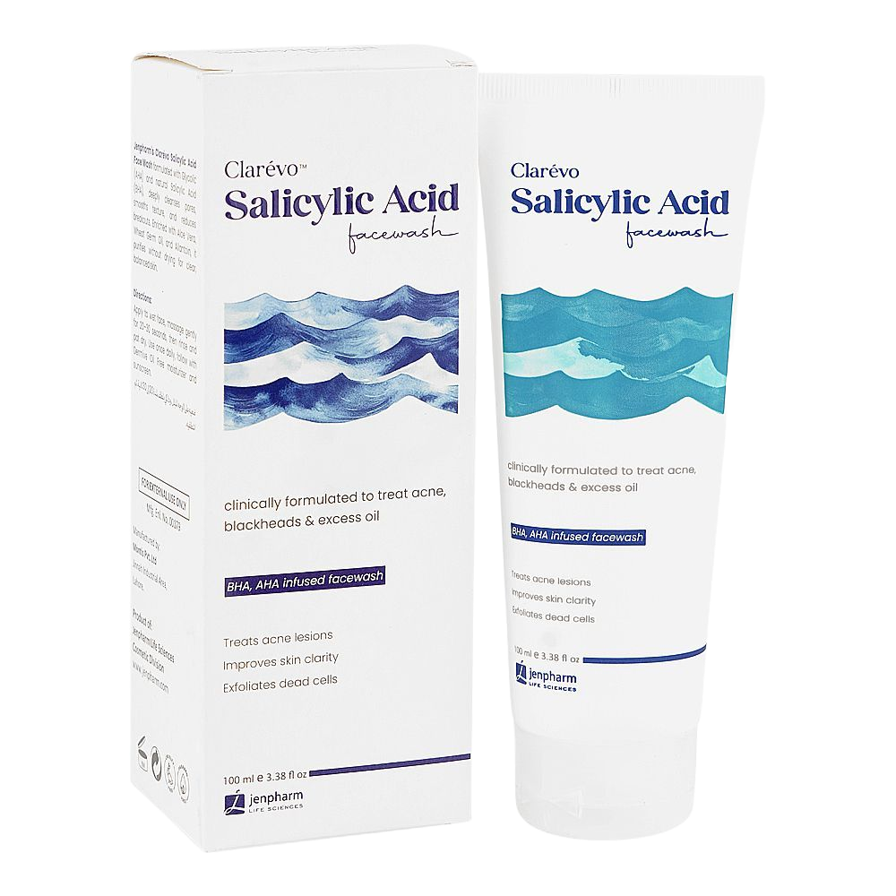 Clarevo Salicylic Acid Face Wash (100ml)
