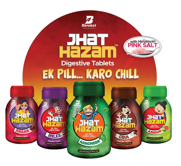 Jhat Hazam Imli Bottle (120 Tablets / Pack)
