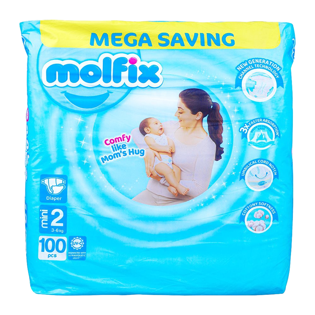 Molfix #2 Diaper Mega (1 Unit / Pack)