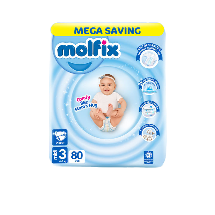Molfix #3 Diaper Mega (1 Unit / Pack)