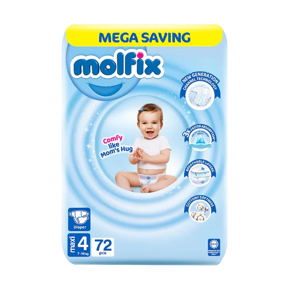 Molfix #4 Diaper Mega (1 Unit / Pack)