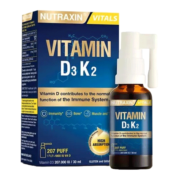 Nutraxin Vitamin D3 K2 (30ml)