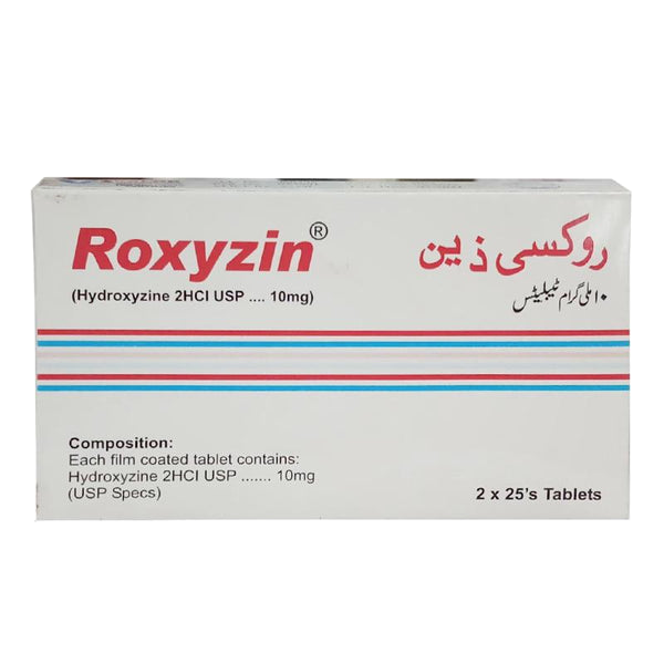 Roxyzin 10mg (50 Tablets / Pack)