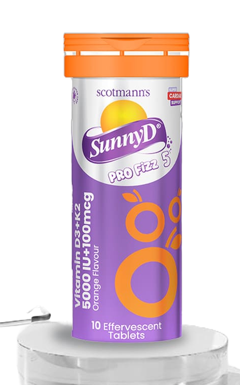 Sunny D Pro Fizz Eff 5K+K2 (10 Tablets / Pack)