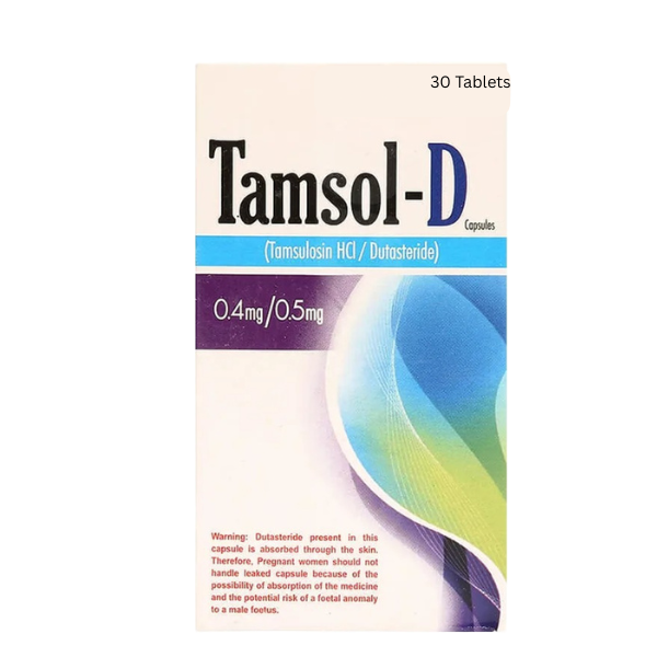 Tamsolin D 0.4mg / 0.5mg (20 Capsules / Pack)