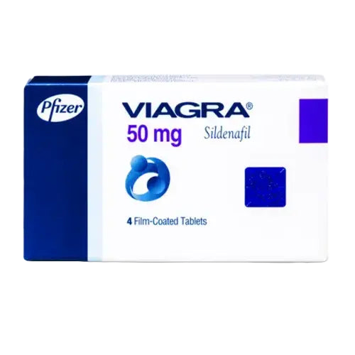Viagra 50mg (4 Tablets / Pack)