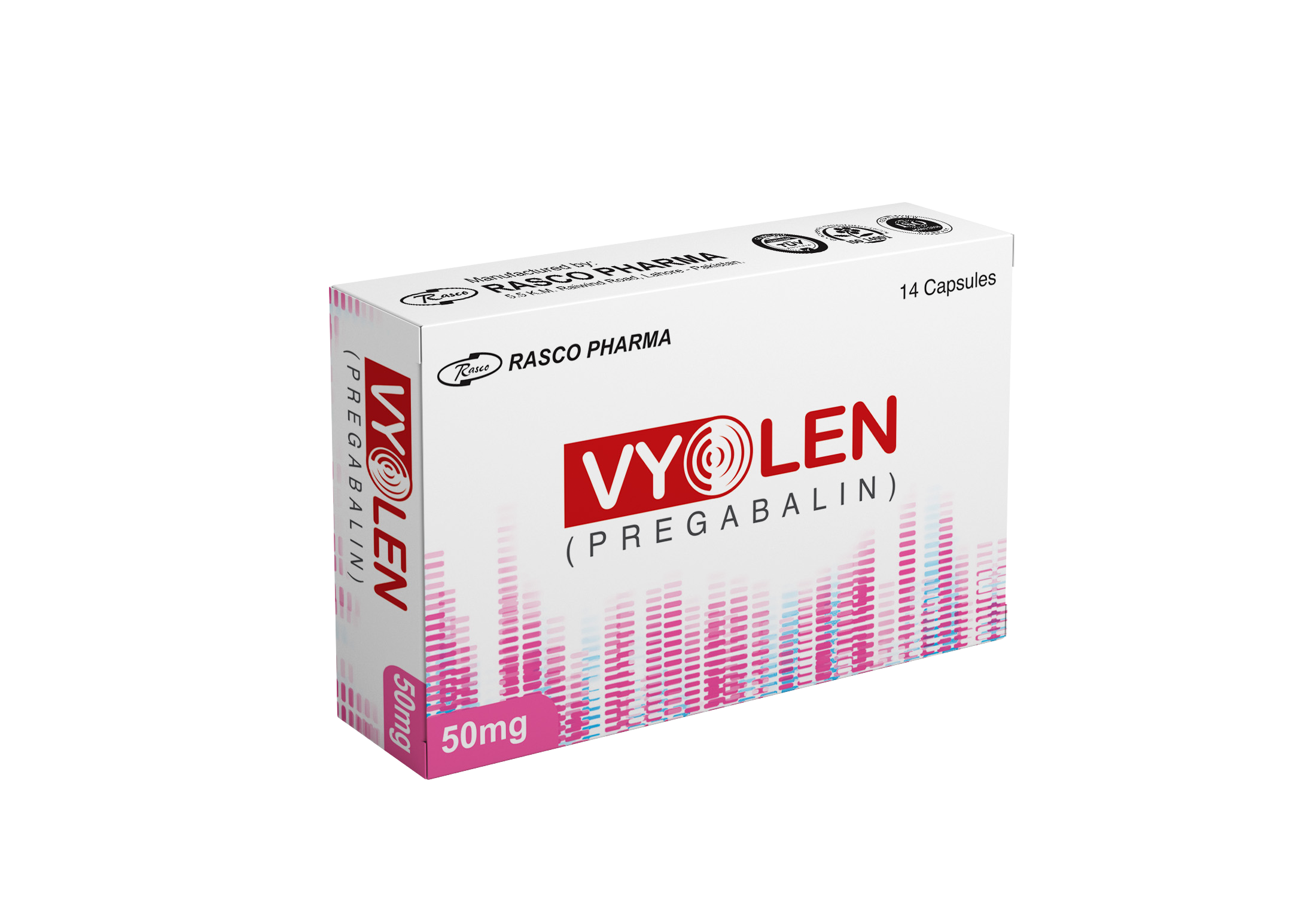 Vyolen 300mg (14 Capsules / Pack)