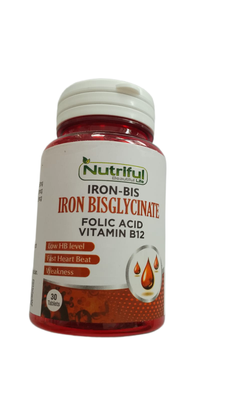 Nutriful Iron Bis (30 Tablets / Pack)