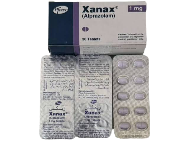 Xanax 1mg (30 Tablets / Pack)