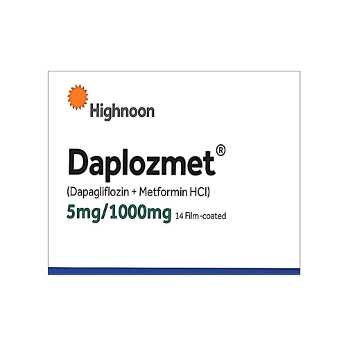 Daplozmet (5/1000mg) 14 Tablets