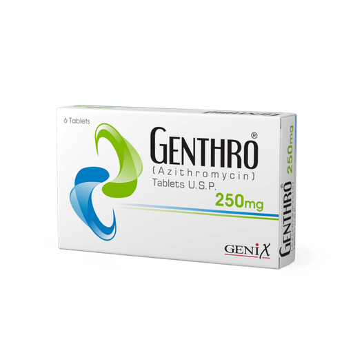 Genthro (250mg) 6s Tablets