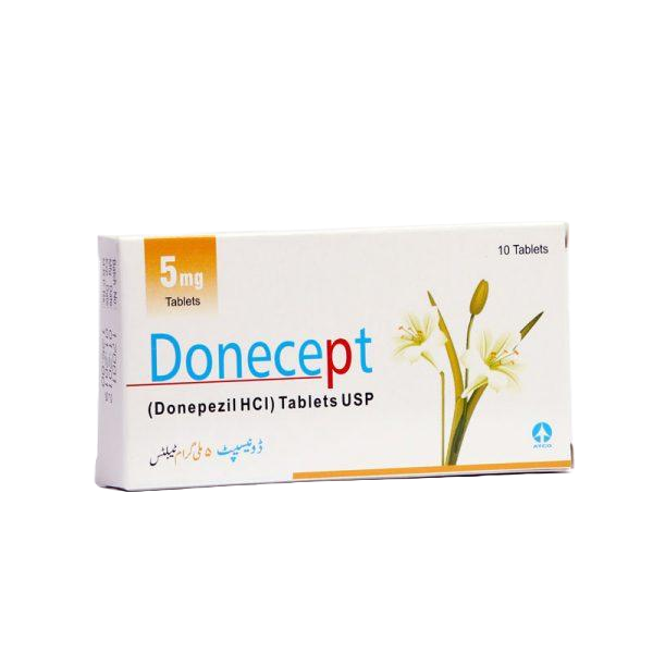 Donecept Tablets 5Mg (1 Box = 1 Strip)(1 Strip = 10 Tablets)