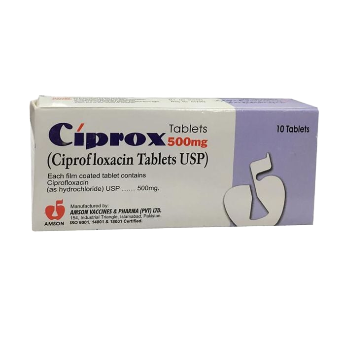 Ciprox 500mg (10 Tablets / Pack)