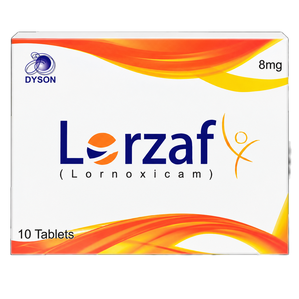 Lorzaf 8mg (10 Tablets / Pack)