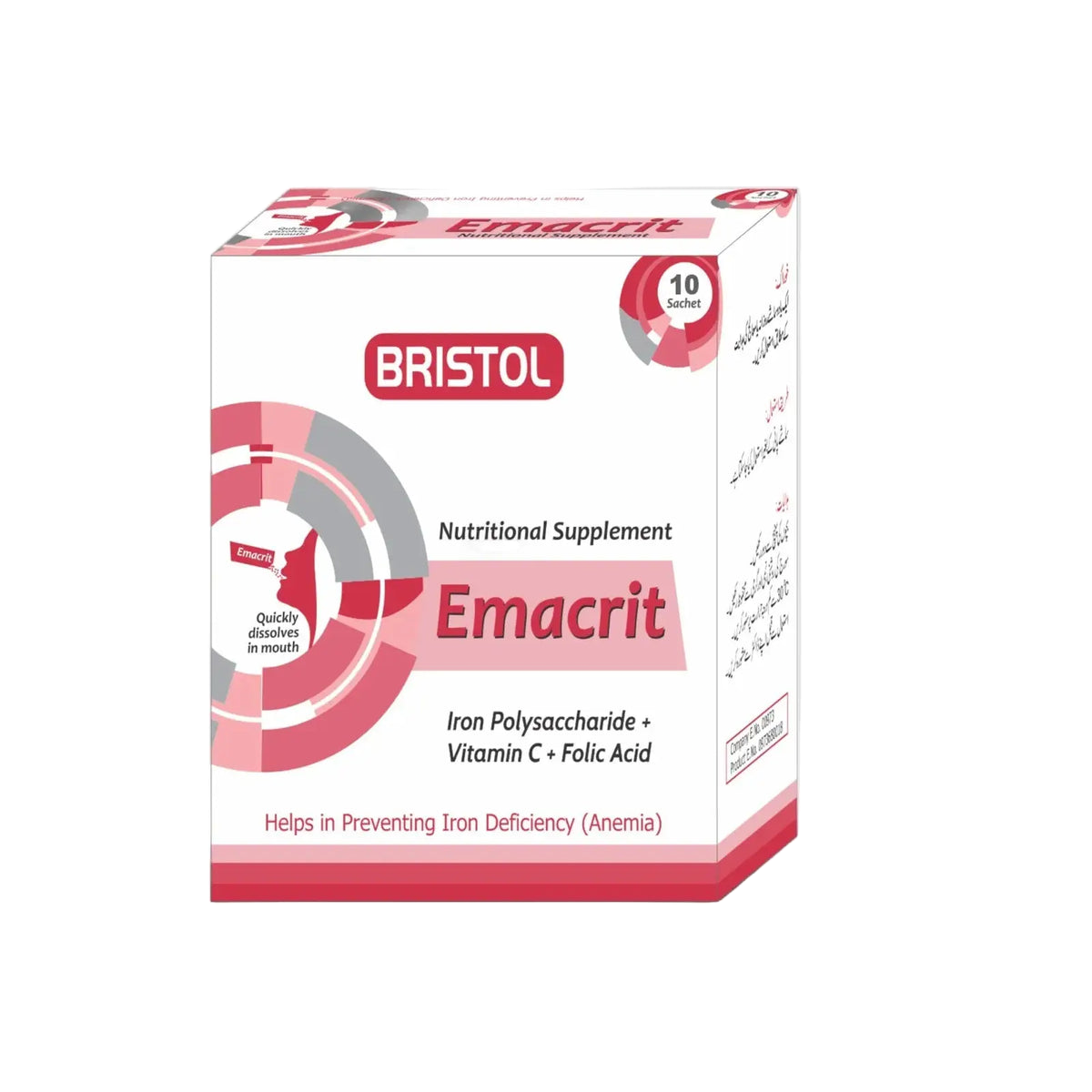 Emacrit (10 Sachets / Pack)