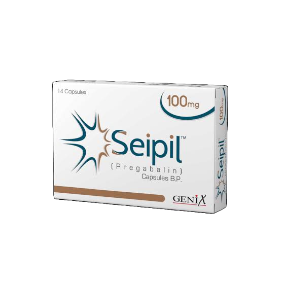 Seipil 100mg (14 Capsules / Pack)