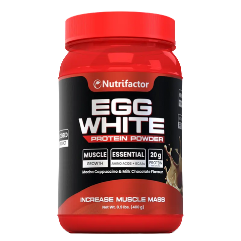 Nutrifactor Egg White Protein Powder (400g)