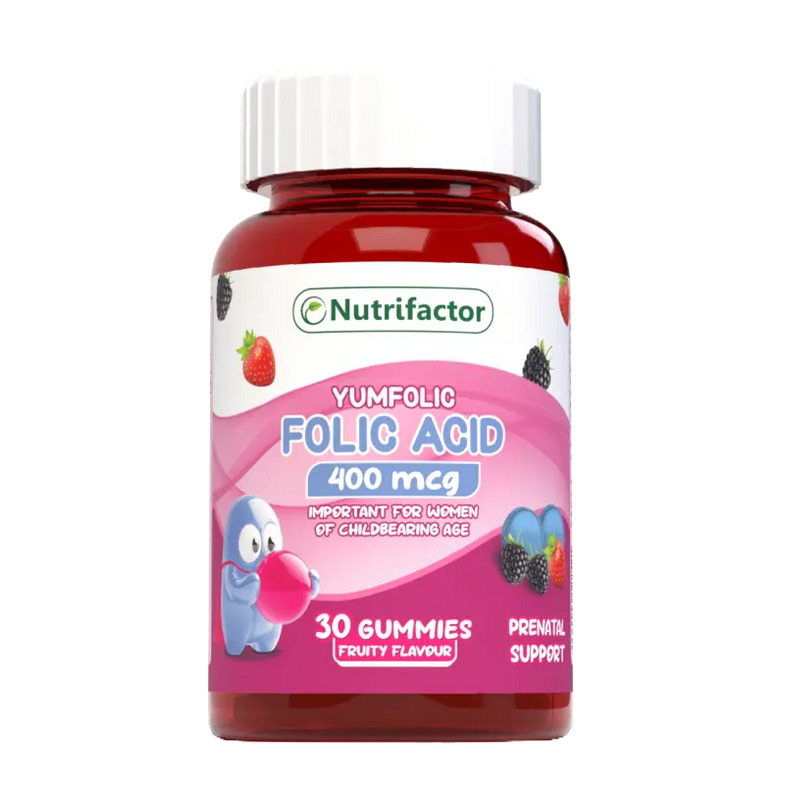 Nutrifactor Folic Acid 400Mcg (30 Gummies / Pack)