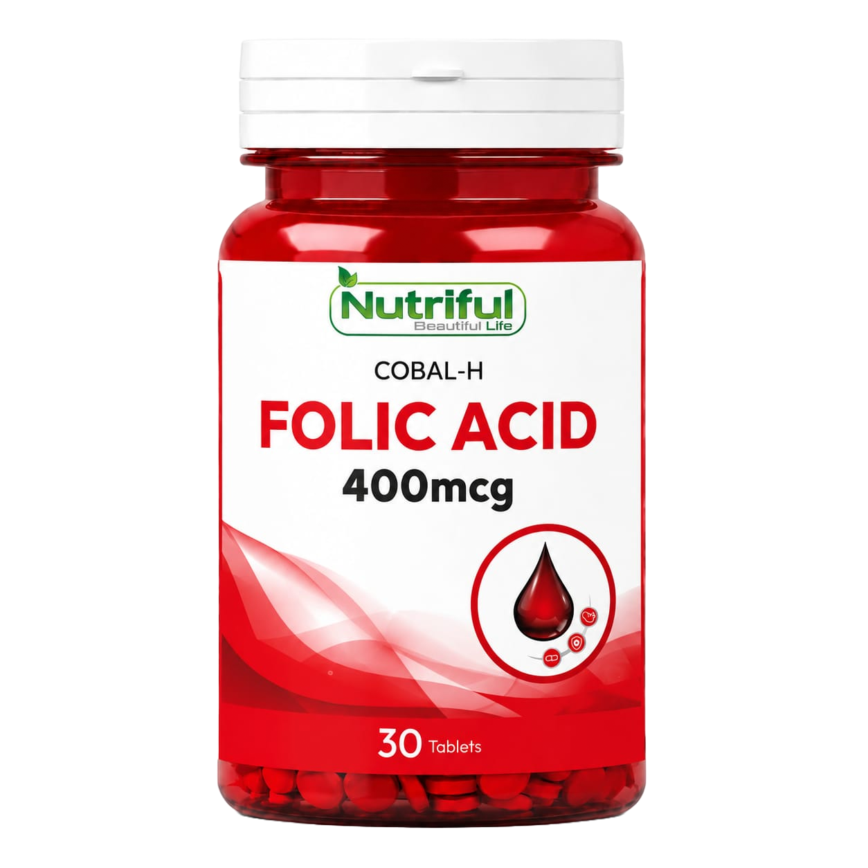 Nutriful Cobal H Folic Acid (30 Tablets / Pack)