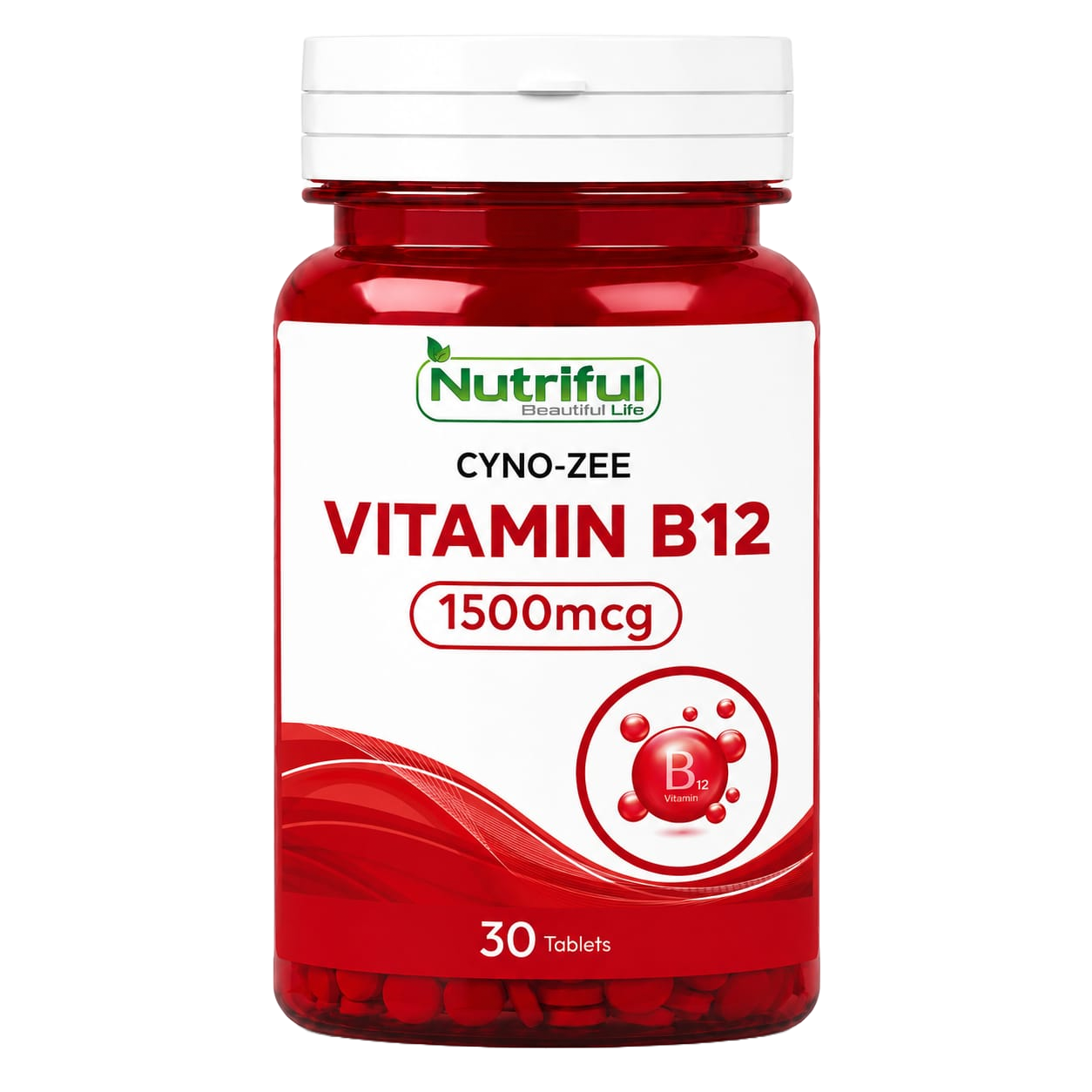Nutriful Cyno Zee Vitamin-B12 (30 Tablets / Pack)