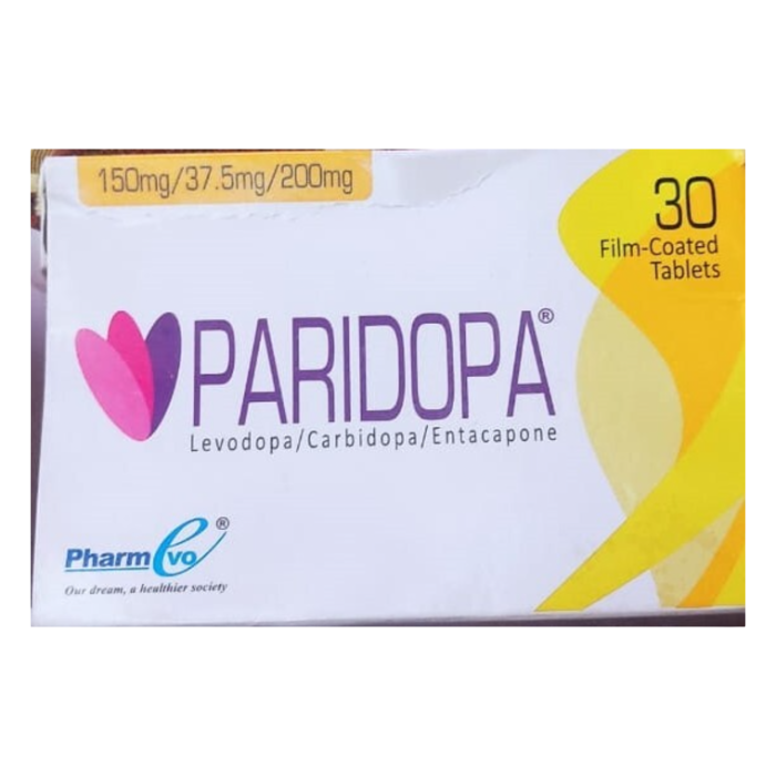 Paridopa 150/37.5/200mg (30 Tablets / Pack)